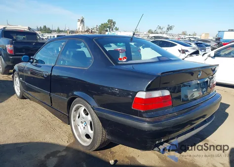 1997 BMW M3 z USA, uszkodzony, nr VIN WBSBG9329VEY76414